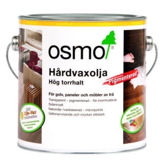 HÅRDVAXOLJA 3040 OSMO         PIGMENTERAD VIT 2,5L