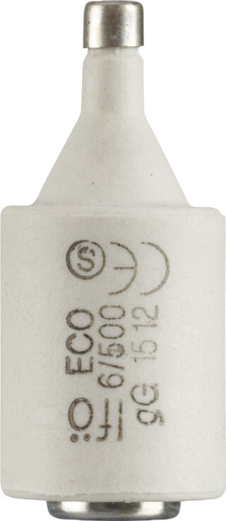 SÄKRING 6A DIAZED ECO GUL 500V 5ST