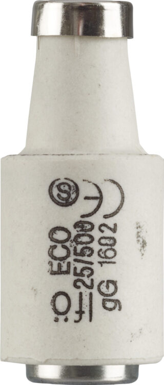 SÄKRING 25A DIAZED ECO GUL 500 5ST