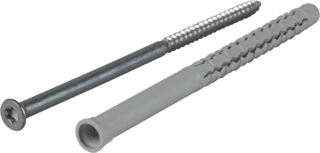 FASADPLUGG GXL SKRUV FÖRSÄNKT HUVUD TX30 FZB 8X120 50ST