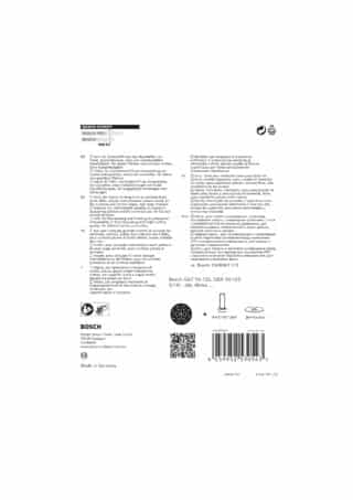 EXPERT multihål stödrondell Universal 125 mm, medium