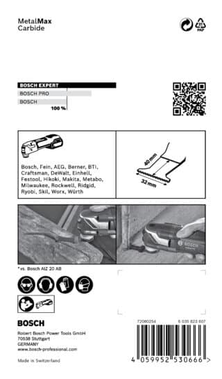 EXPERT MetalMax AIZ 32 AIT blad för multiverktyg 40 x 32 mm