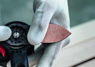 EXPERT Sanding Finger, fin AVZ 32 RT10 slipplatta för multiverktyg, 32 × 53 mm