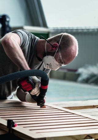 EXPERT Sanding Finger, fin AVZ 32 RT10 slipplatta för multiverktyg, 32 × 53 mm