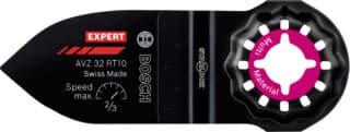EXPERT Sanding Finger, fin AVZ 32 RT10 slipplatta för multiverktyg, 32 × 53 mm