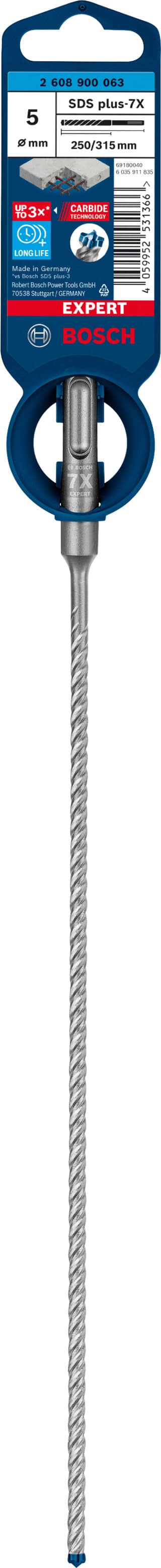 EXPERT SDS plus-7X hammarborr 5 x 250 x 315 mm