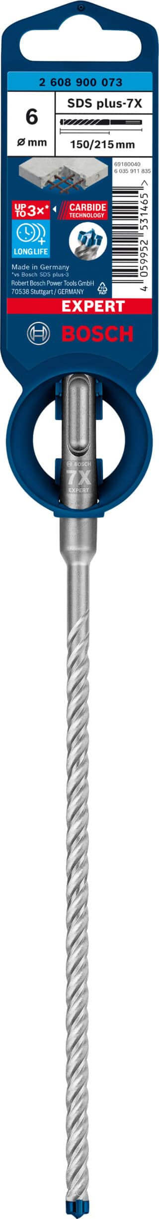 EXPERT SDS plus-7X hammarborr 6 x 150 x 215 mm