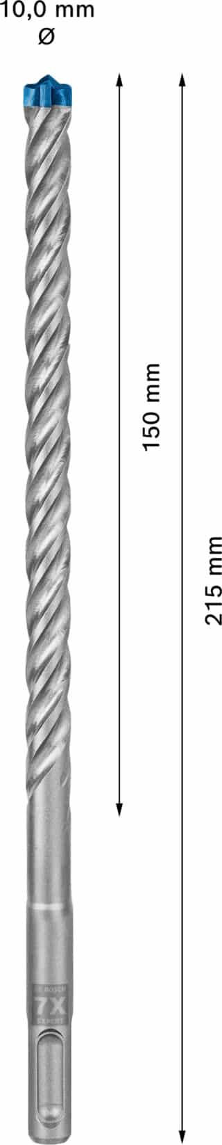 EXPERT SDS plus-7X hammarborr 10 x 150 x 215 mm