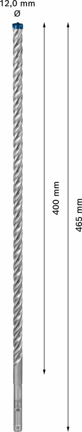 EXPERT SDS plus-7X hammarborr 12 x 400 x 465 mm