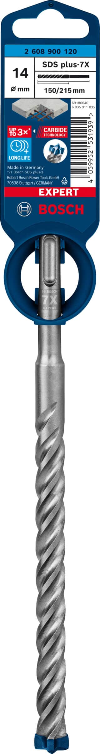 EXPERT SDS plus-7X hammarborr 14 x 150 x 215 mm