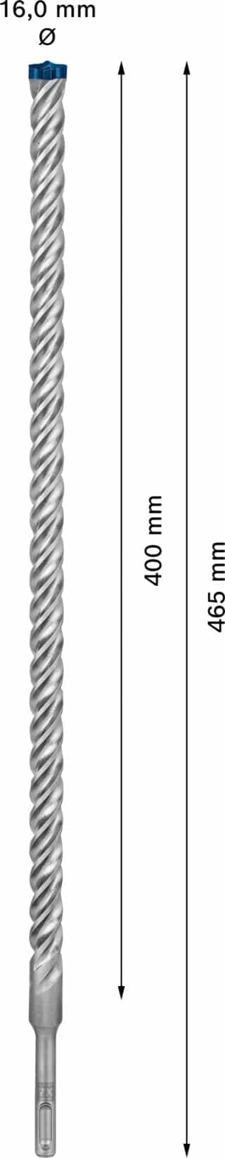 EXPERT SDS plus-7X hammarborr 16 x 400 x 465 mm
