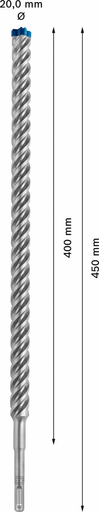 EXPERT SDS plus-7X hammarborr 20 x 400 x 450 mm