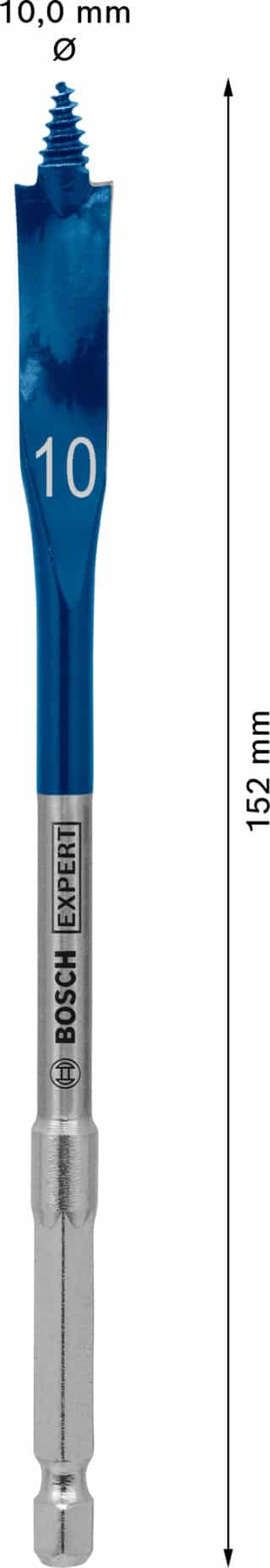 EXPERT Self Cut Speed flatfräsborr 10 x 152 mm