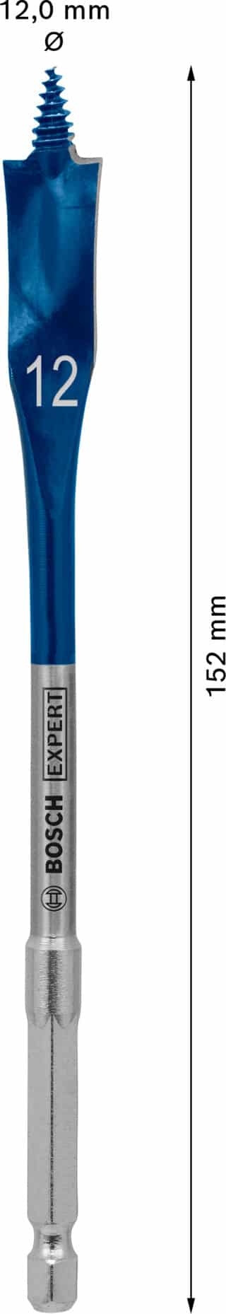 EXPERT Self Cut Speed flatfräsborr 12 x 152 mm