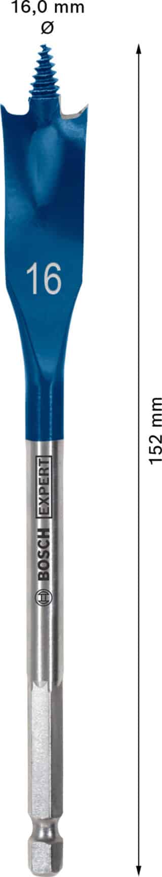 EXPERT Self Cut Speed flatfräsborr 16 x 152 mm
