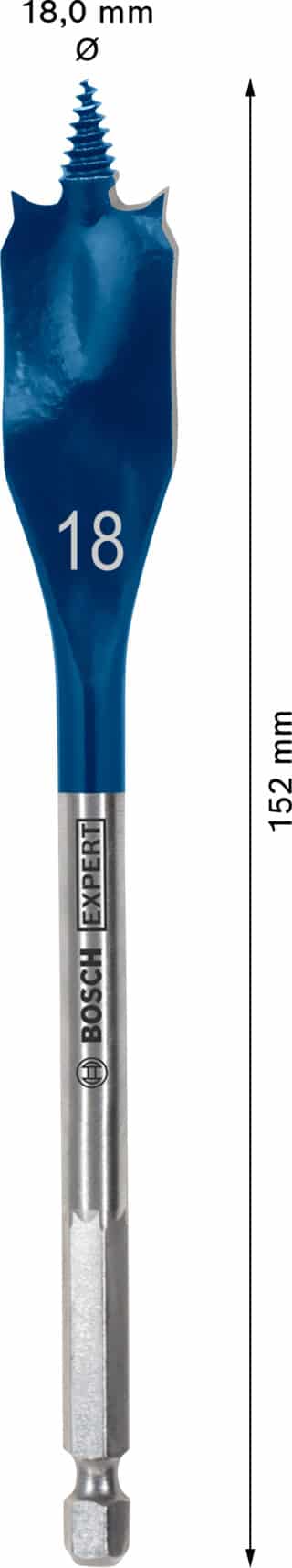 EXPERT Self Cut Speed flatfräsborr 18 x 152 mm