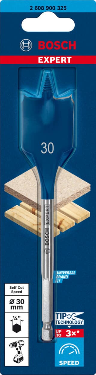 EXPERT Self Cut Speed flatfräsborr 30 x 152 mm