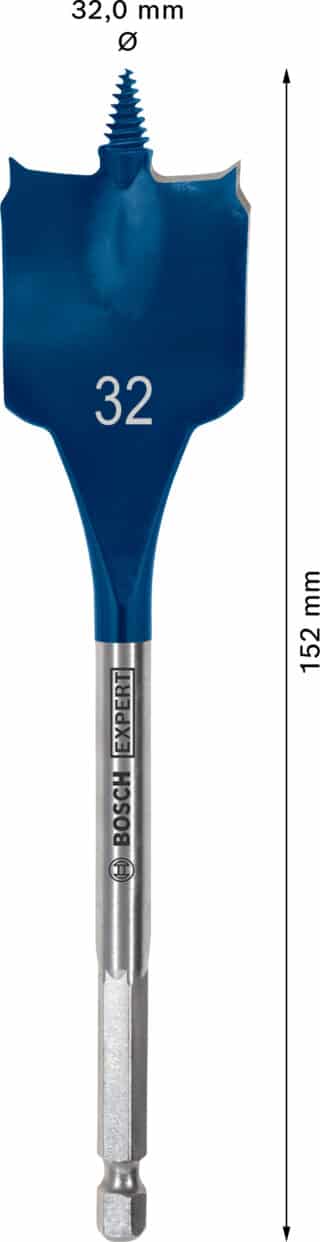 EXPERT Self Cut Speed flatfräsborr 32 x 152 mm