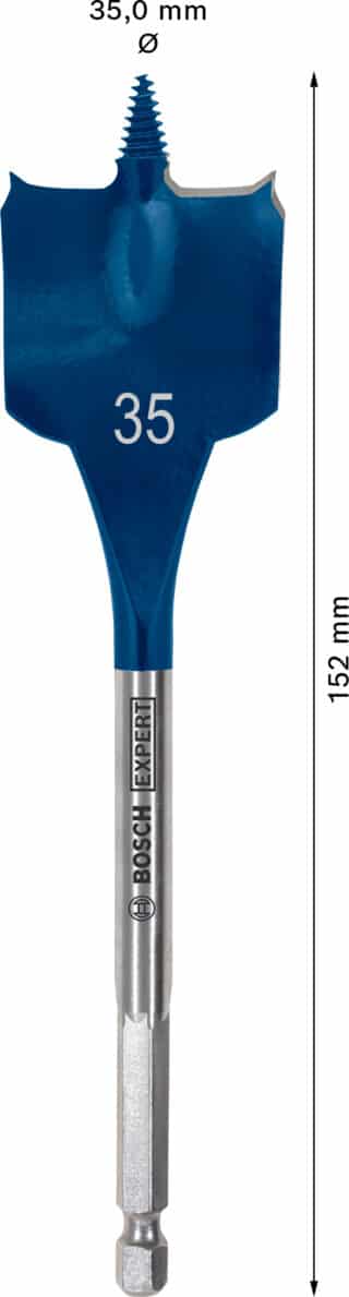 EXPERT Self Cut Speed flatfräsborr 35 x 152 mm
