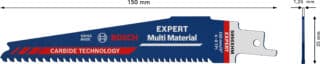 EXPERT 'Multi Material' 956 XHM tigersågblad, 1 st