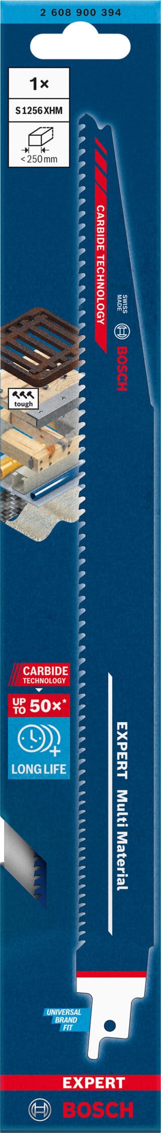 EXPERT 'Multi Material' S 1256 XHM tigersågblad, 1 st