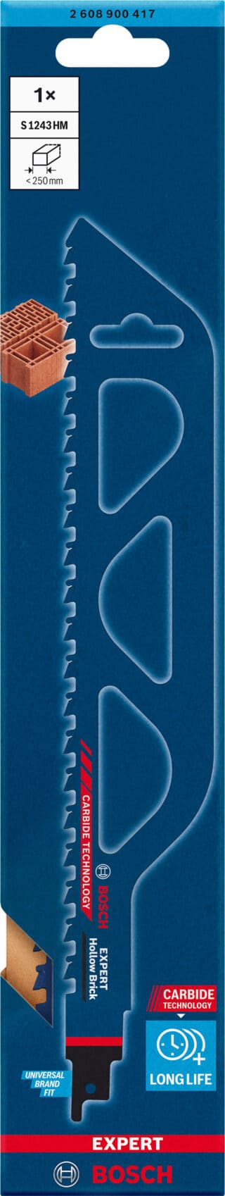EXPERT `Hollow Brick¿ S 1243 HM tigersågblad, 1 st