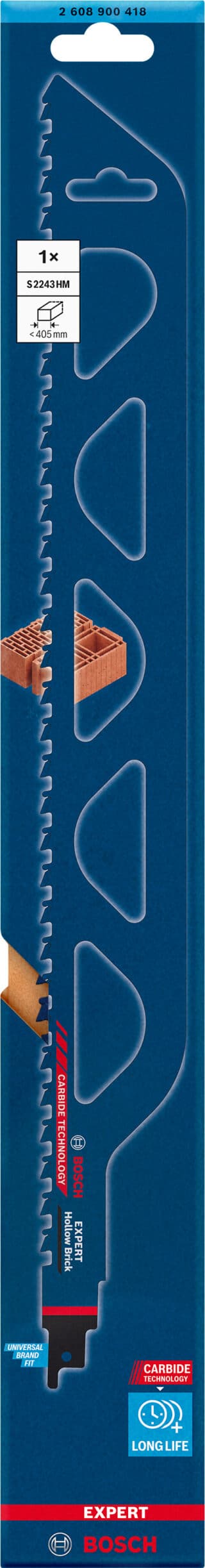 EXPERT `Hollow Brick¿ S 2243 HM tigersågblad, 1 st