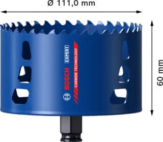 EXPERT Tough Material hålsåg 111 x 60 mm