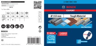 EXPERT Tough Material hålsåg 152 x 60 mm