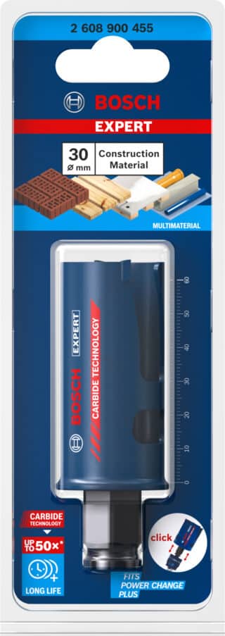 EXPERT Construction Material hålsåg 30 x 60 mm