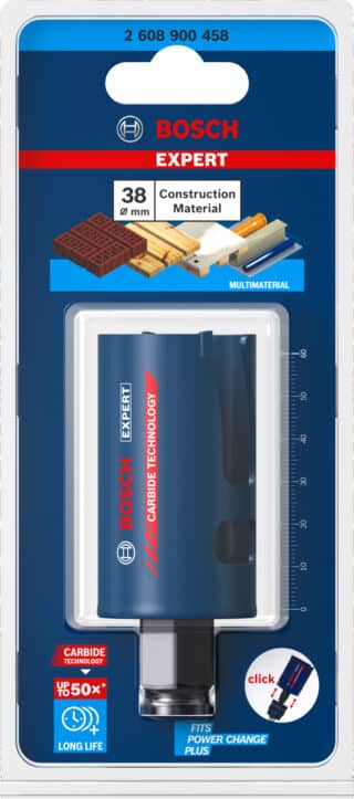 EXPERT Construction Material hålsåg 38 x 60 mm