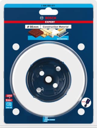 EXPERT Construction Material hålsåg 86 x 60 mm