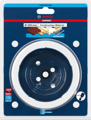 EXPERT Construction Material hålsåg 102 x 60 mm