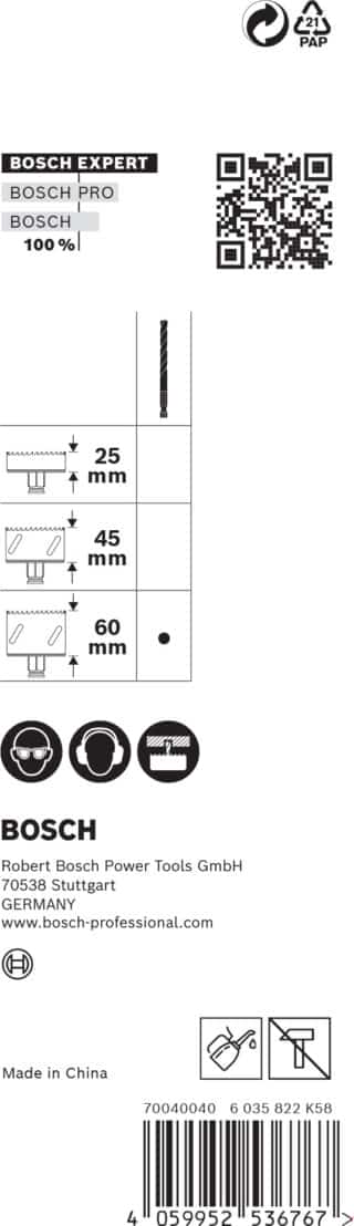 EXPERT Power Change Plus centreringsborr HSS-Co 7,15 x 105 mm