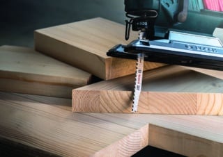 EXPERT `Wood 2-side clean¿ T 308 B sticksågblad, 5 st