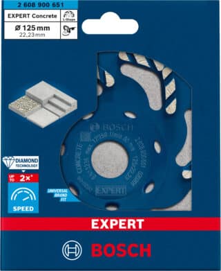 EXPERT Concrete diamantslipskiva 125 x 22,23 x 4,5 mm