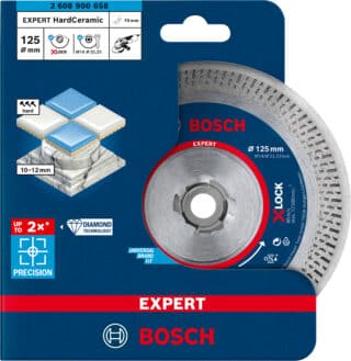 EXPERT HardCeramic X-LOCK diamantkapskiva 125 x 22.23 x 1.4 x 10 mm