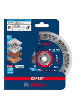 EXPERT MultiMaterial X-LOCK diamantkapskiva 125 x 22,23 x 2,4 x 12 mm
