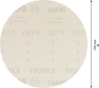 EXPERT M480 slipnät för excenterslipar 125 mm, G 150, 5 st