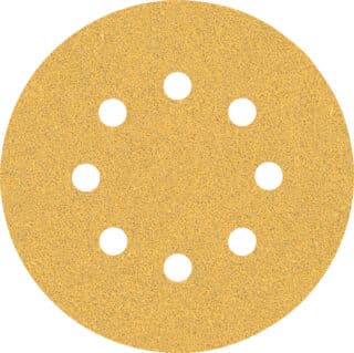 EXPERT C470 slippapper med 8 hål för excenterslipar, 125 mm, G 60, 5 st.