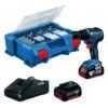 SKRUVDRAGARE GSR18V-55 2X4AH  82AC L-CASE