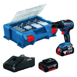 SKRUVDRAGARE GSR18V-55 2X4AH  82AC L-CASE