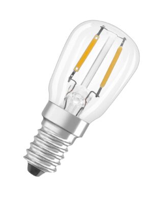 LED-LAMPA OSRAM PÄRON (12)    KLAR E14 827 T26 STAR 2,2W