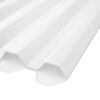 PLASTTAK KORRUGERAD GOP ESSLON 75/20 OPALVIT 2500X1135MM