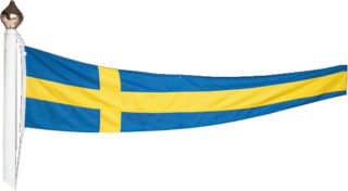KORSVIMPEL SVERIGE 500X75CM
