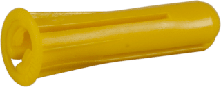 PLASTPLUGG GUL 5,5X25 100ST