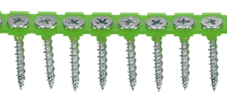 KOMBISKRUV BANDAD FÖR TRÄ/STÅLREGEL PH2 FZB 3,9X30 1000ST