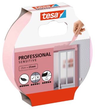 MASKERINGSTEJP 56260 TESA     PROFESSIONAL SENSITIVE 25MM 25