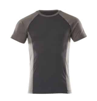 T-Shirt 50567 Svart/Mörk Antracit S