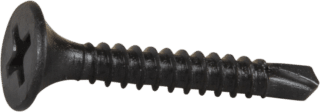 GIPSSKRUV MED BORRSPETS PH2 FOSFATERAD 3,5X25 1000ST